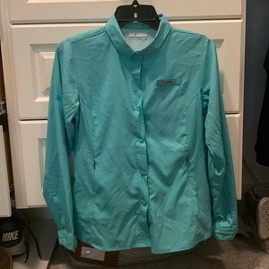 Aqua girls Columbia long shelved shirt